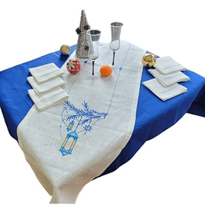 Комплект столовый “Мерцание зимы”