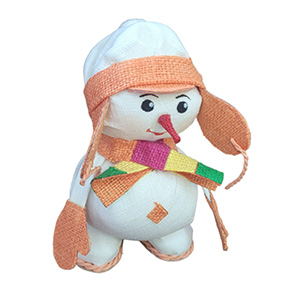 Сувенир-кукла “Снеговик”