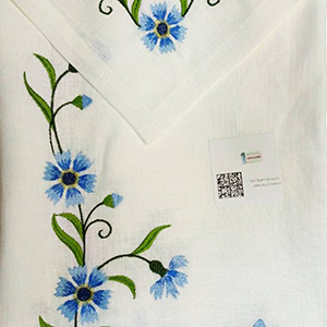 Комплект столовый “Васильки”