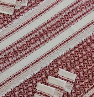 Комплект столовый тканый