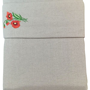 Комплект постельного белья 2-спальный “Маки”