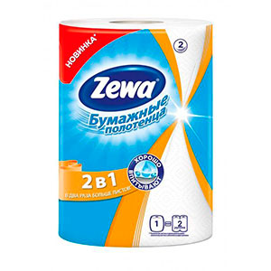 Кухонные полотенца Zewa 2 в 1