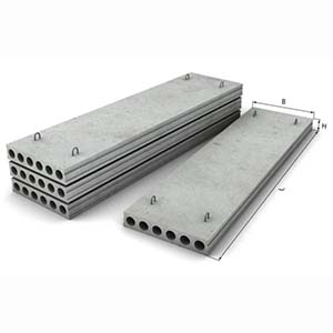 Плиты пустотного настила шир.1,2 и 1,5 м.