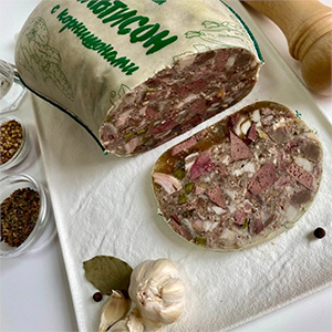 Сальтисон с корнишонами