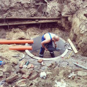 Строительство колодцев (канализационных, ливневых, поглотителей)