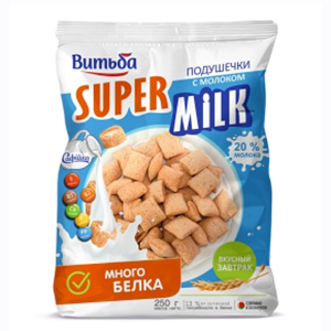 Подушечки с молоком Витьба Super Milk