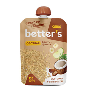 Каша Better's овсяная