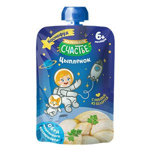 Детские пюре в паучах