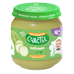 Детские пюре в стекле