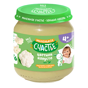 Пюре Маленькое счастье цветная капуста