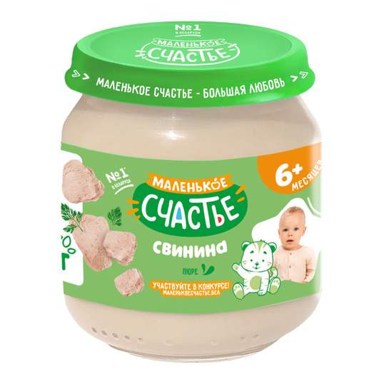 Пюре Маленькое счастье свинина