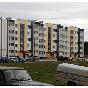 Микрорайон Северный в городе Глубокое