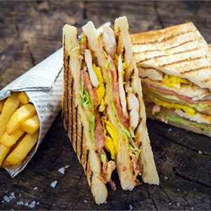 Клаб-сэндвич с курицей