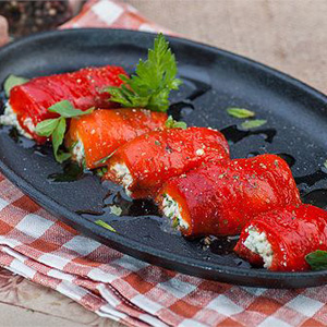 Рулетики из перца