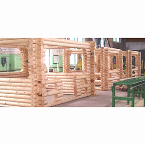 Производство оцилиндрованной и окоренной древесины