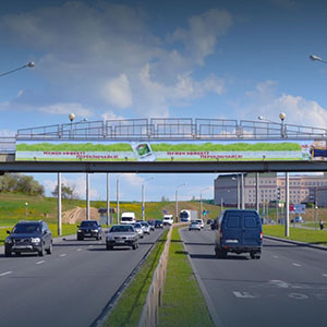 Реклама на мостах