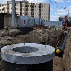 Строительство водопроводных сетей