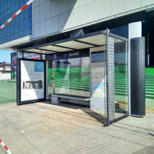 Устройство автобусных остановок