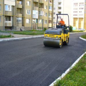 Устройство асфальтобетонных покрытий