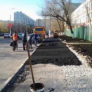 Благоустройство дорог