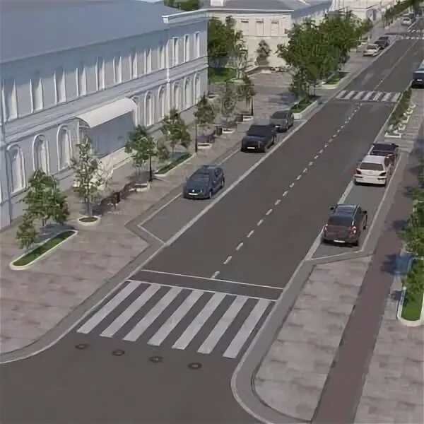 Проектирование улиц