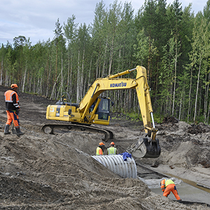 Укрепительные работы