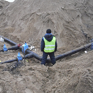 Прокладка водопроводных сетей