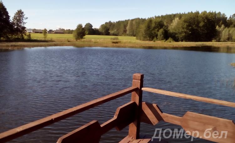 База отдыха с водоемом