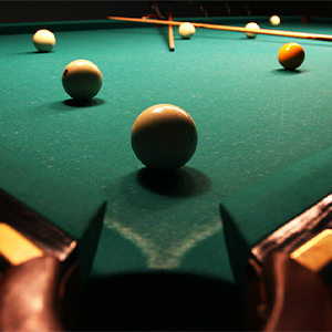 Бильярд в домике охотника