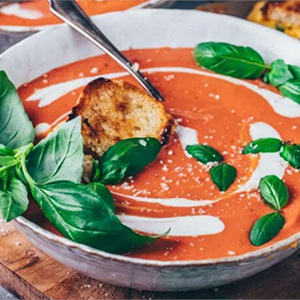 Крем суп томатный