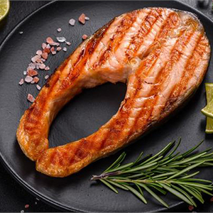 Стейк из лосося