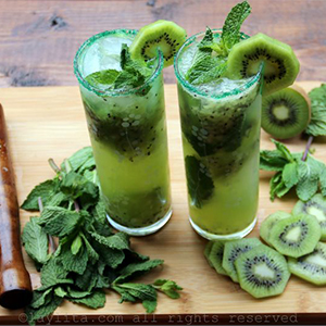 Лимонад Киви-огурец 