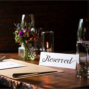 забронировать столик в кафе