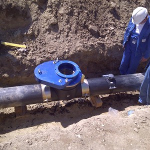 Присоединение к водопроводным и канализационным сетям