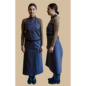 Фартук с карманом и лентой для окунашек