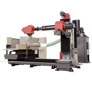 Машина обдирочно-шлифовальная с подвижным столом с ЧПУ