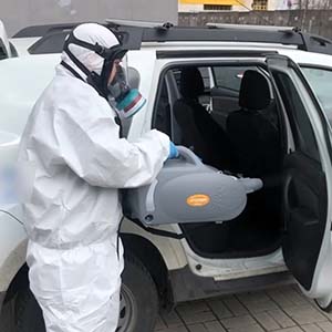 Дезинфекция легковых автомобилей