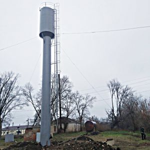 Монтаж водонапорных башен