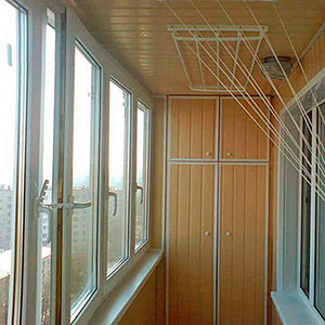 Распашные балконные рамы ПВХ