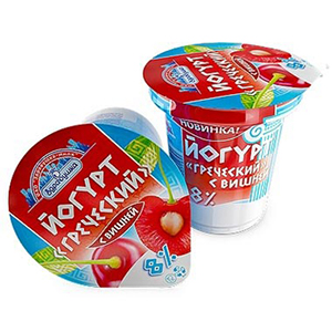 Йогурт Греческий с вишней