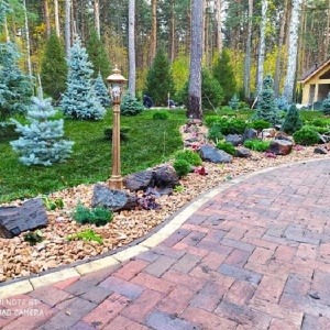 Услуги по ландшафтному дизайну участков и территории предприятий