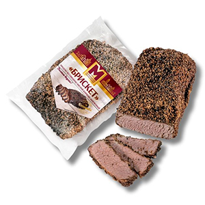 Продукт из говядины мясной копчено-запеченый «Брискет»