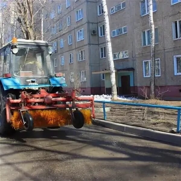 Санитарная уборка улиц города и объектов благоустройства