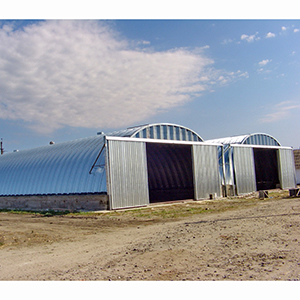 Бескаркасные арочные сооружения