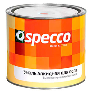 Эмаль Specco ПФ-266 красно-коричневая