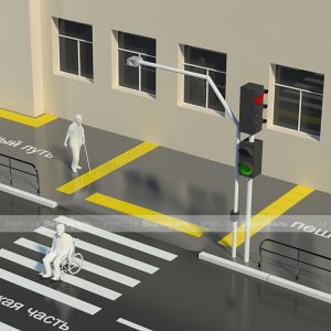 Устройство дорожных покрытий пешеходных зон