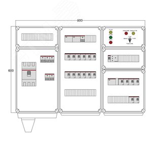 Разработка конструкторской документации для шкафов (щитов) управления