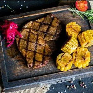 Язык на гриле