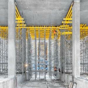 Монтаж монолитных бетонных конструкций