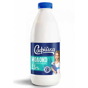 Молоко м.д.ж. 2,5%